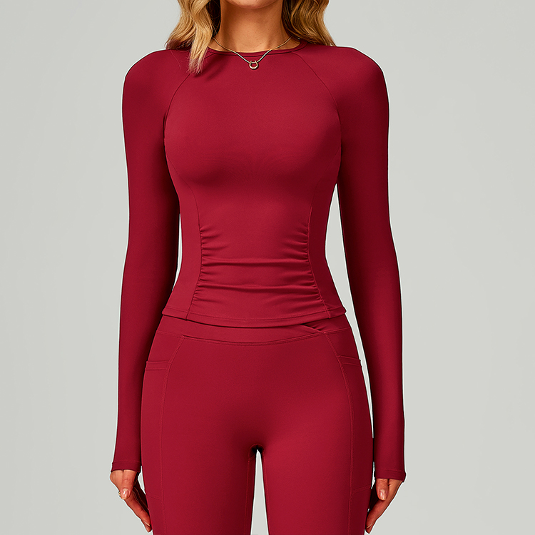 Seamed Yoga Long Sleeve Top
